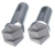 Tyrant CNC TDAR15TPGREY Takedown Pins Enhanced AR-15 Grey Aluminum