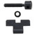 SIGHT BLADE KIT, REAR, .160'', FOR S&W K,L,N WHITE OUTLINE
