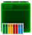 MTM Case-Gard P1004516T Ammo Box Flip-Top 45 ACP/10mm Auto Green Plastic 100rd