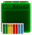 MTM Case-Gard P1004516T Ammo Box Flip-Top 45 ACP/10mm Auto Green Plastic 100rd