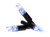 NAP NAPILLNBL6PK Thunderglo Illuminated Nock Blue 6 Pack