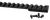 Warne V48420MOA Vapor Picatinny Rail Black Anodized Aluminum Ruger American Short Action, 20 MOA