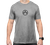 Magpul MAG1115-041-L Go Bang Parts  Stone Gray Heather Cotton/Polyester Short Sleeve Large