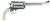 Magnum Research BFR45707B BFR Long Cylinder Extra Large 45-70 Gov 5 Shot 7.50" Brushed Stainless Steel Barrel, Cylinder & Frame, Bisley White Laminate Grip, Exposed Hammer