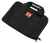 Hornady 99117 Pistol Case Soft Black/Red Holds 1 Handgun Cordura