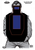 Birchwood Casey 35721 Dirty Bird Bad Guy IPSC Silhouette Tagboard Hanging Pistol 12" x 18" Black/Blue/White 100 Per Pkg