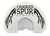 Foxpro CSMOUTHWHTSLASH Crooked Spur V-Cut Slash Diaphragm Call Triple Reed Turkey Sounds Attracts Turkeys White