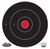 Birchwood Casey 35070 Dirty Bird  12" Bullseye Tagboard Hanging Universal Black/Red 100 Per Pkg