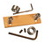 #350D ADJUSTABLE COMB HARDWARE GOLD ALUMINUM