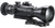 AGM Global Vision 15WP4423474111 Wolverine Pro-4 3APW Night Vision Rifle Scope Matte Black 4x70mm Gen 3 Auto-Gated White Phosphor Illuminated Red Chevron w/Ballistic Drop Reticle