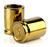 Caliber Gourmet CBGSG1002 Caliber Gourmet Shot Glasses Gold Ceramic 1 Pair