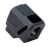 Faxon Firearms FFPACOMPSSMP01 EXOS-524 Compensator for M&P Shield/Shield Plus Anodized Aluminum 1/2"x28 Threads 1.10" OAL 9mm