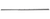 Q LLC TOPRAILFIX191320IN The Fix Top Rail Clear Anodized Aluminum 20" Long