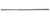 Q LLC TOPRAILFIX191320IN The Fix Top Rail Clear Anodized Aluminum 20" Long