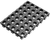Magpul MAG1502-BLK DAKA Grid Organizer Replacement Black Polypropylene