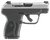 Ruger 13744 LCP Max  Compact 380 ACP 10+1 2.80" Black Oxide Steel Barrel, Matte Stainless Serrated Slide, Black Polymer Frame w/Serrated Trigger Guard w/Black Nylon Grip