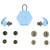 AXIL X20 EARPLUG SLATE BLUE