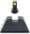 Trijicon GL201C601139 Suppressor/Optic Height Sights  Green/Tritium Yellow Outline Front Sight-Black/Blank Rear Sight Glock 17/17L/19/22 Standard Frame