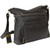 BULLDOG CROSS BODY PURSE W/HLSTR BLK