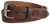 1791 Gunleather BLT014852VTGA 01 Gun Belt Vintage Leather 48/52 1.50" Wide Buckle Closure