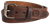 1791 Gunleather BLT014852VTGA 01 Gun Belt Vintage Leather 48/52 1.50" Wide Buckle Closure