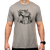 Magpul MAG1528-041-M Burro CVC  Stone Gray Heather Cotton/Polyester Short Sleeve Medium