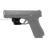 Viridian 9120091  E-Series Fits Glock 17/19/34/45/47 Green Laser Black Polymer Trigger Guard Mount