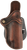 1791 Gunleather ORPDH1VTGR Paddle Holster Optic Ready OWB Size 01 Vintage Leather Paddle Fits 4-5" 1911 Right Hand