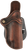 1791 Gunleather ORPDH1VTGR Paddle Holster Optic Ready OWB Size 01 Vintage Leather Paddle Fits 4-5" 1911 Right Hand