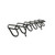 SQUARE-LOK RIFLE/PISTOL 6-GUN RACK