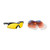 MULTIPLE LENS SHIFT INTERCHANGEABLE LENS GLASSES BLACK