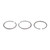 AR .308 BOLT RING/GAS RING 3-PK