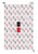 Birchwood Casey 37028 EZE-Scorer  Playing Cards Paper Hanging 23" x 35" Black/Red 100 Per Pkg