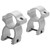 LEU RIFLEMAN DETACHABLE SEE THRU HIGH RINGMNT SI
