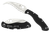 Spyderco C12GS Civilian CLIPIT 4.09" Folding Serrated Satin VG-10 SS Blade/ Black Textured G10 Handle Includes Pocket Clip