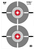 Birchwood Casey 37061 EZE-Scorer  Bullseye Paper Target 12" x 18" 100 Per Pack