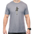 Magpul MAG1117-041  Hula Girl Grey Cotton/Polyester Short Sleeve Medium