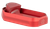 Cross Armory CRGFMWRD Flared Magwell  Compatible w/Glock Gen1-3 Red Anodized Aluminum