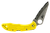 Spyderco C88SYL2 Salt 2  3" Folding Clip Point Serrated H1 Steel Blade Yellow Bi-Directional Texturing FRN Handle Includes Pocket Clip