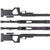 X-RAY GEN5 CHASSIS FOR CZ-457/TIKKA T1X BLACK