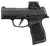 Sig Sauer 365X9BXR3RXSL P365X w/Romeo-X Sig Loc 9mm Luger 12+1 3.10" Black Barrel, Black Nitron Stainless Steel Serrated w/Optic Slide, Black Polymer Frame w/Accessory Rail, Sig ROMEO-X SIG-LOC