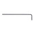 1/16'' SAE BALL-HEX ''L'' WRENCH