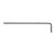 1/16'' SAE BALL-HEX ''L'' WRENCH