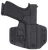 C&G Holsters 0060100 Covert  OWB Black Kydex Belt Loop Glock 43/43X/MOS