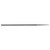PILLAR EXTRA NARROW FILE #00 CUT 8” STEEL