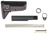 BCM GFSKMOD0SPMD BCMGunfighter Mod 0 Kit Black Synthetic with SOPMOD Widebody Cheekweld for AR-Platform