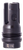 Rugged Suppressor FH004 R3L Flash Mitigation System Black with 5/8"-24 tpi Threads & 2.15" OAL for 7.62mm FN SCAR17