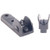 RUGER 10/22 FLIP-UP TSR100 GI-STYLE SIGHT SET BLACK
