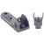 RUGER 10/22 FLIP-UP TSR100 GI-STYLE SIGHT SET BLACK