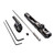AR-15 ADJ PISTON SYSTEM W/SOLID .750'' GAS BLOCK MIDLENGTH RH